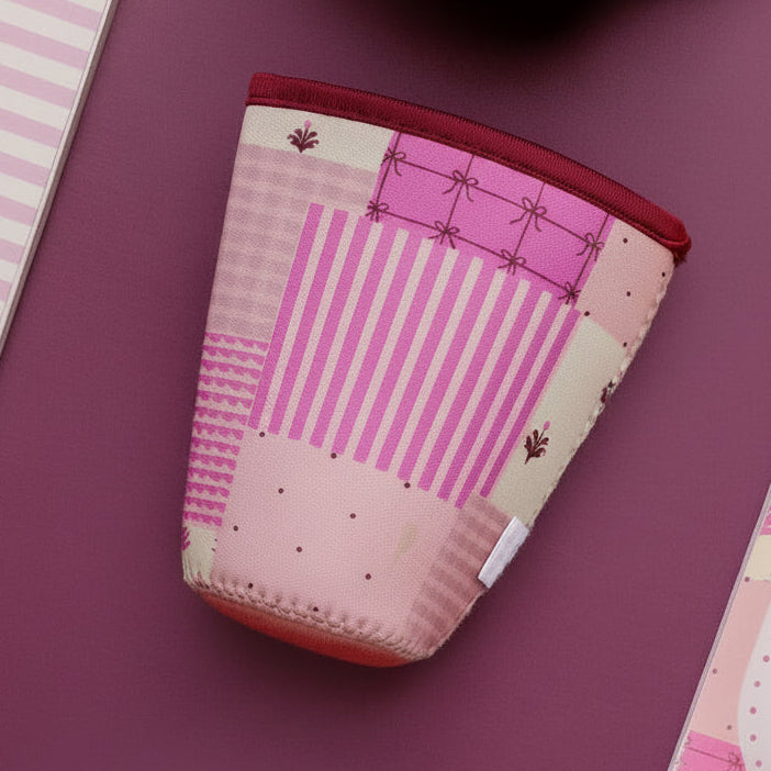 Quilted Patchwork Drink Sleeve