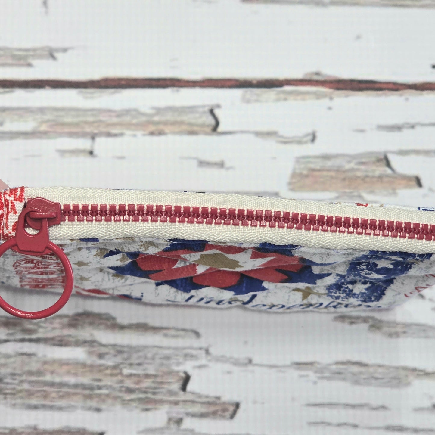 Americana Zipper Pouch