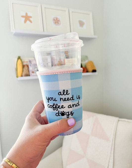 Coffee & Dogs Drink Sleeve