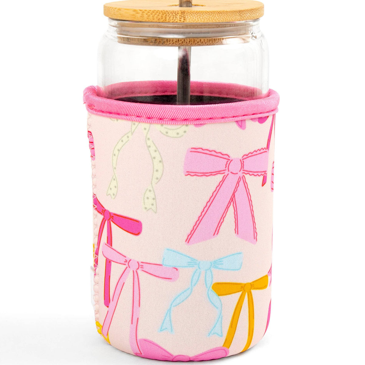 Coquette Bows Drink Sleeve