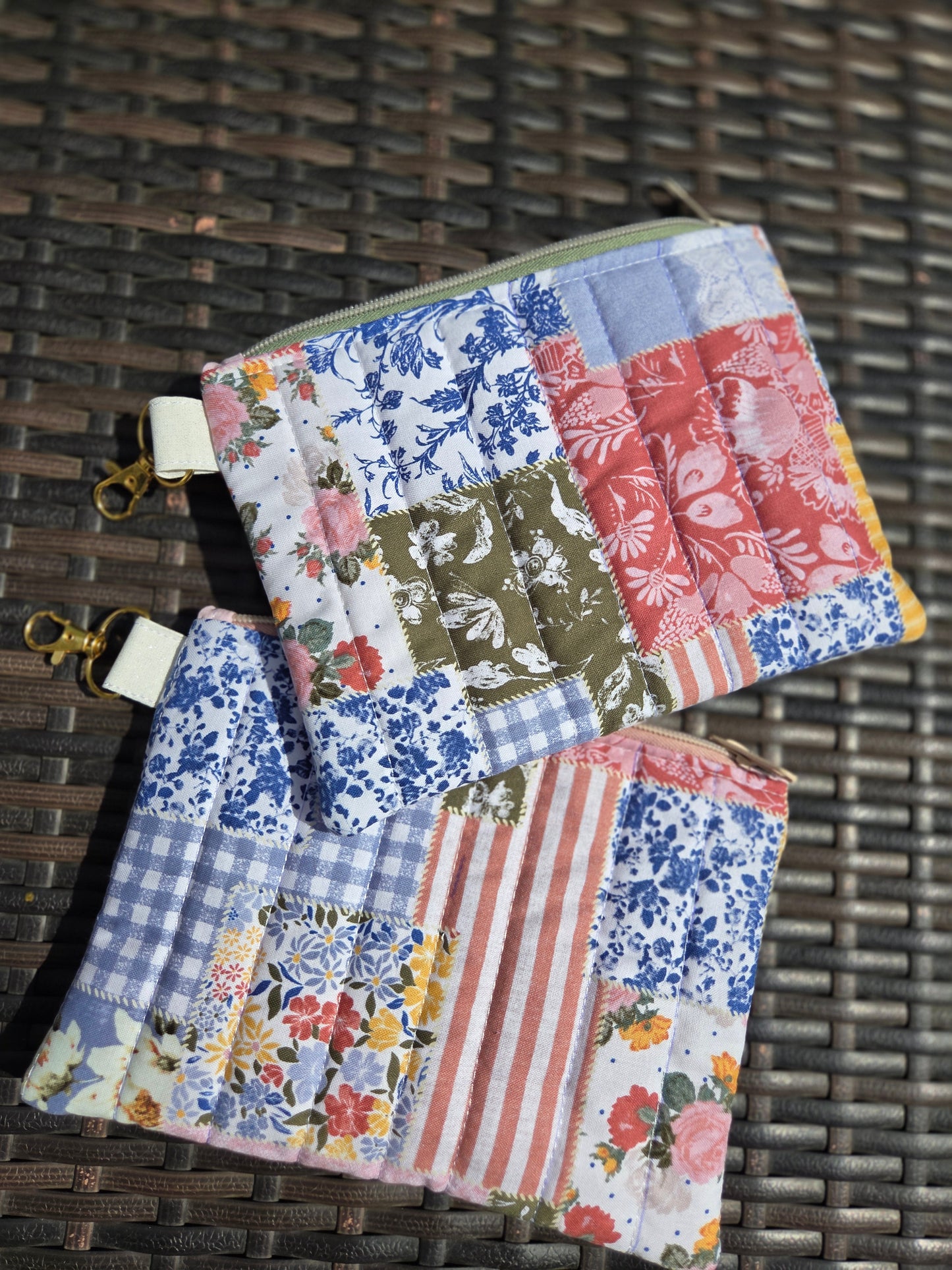Boho Patchwork Large Wallet