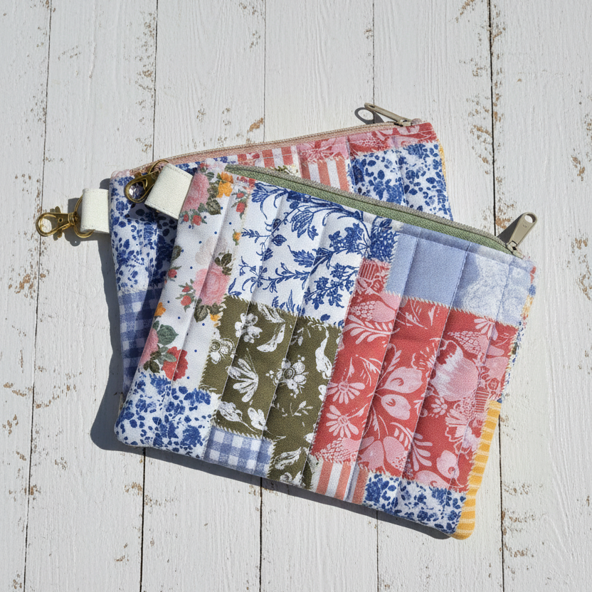 Boho Patchwork Large Wallet