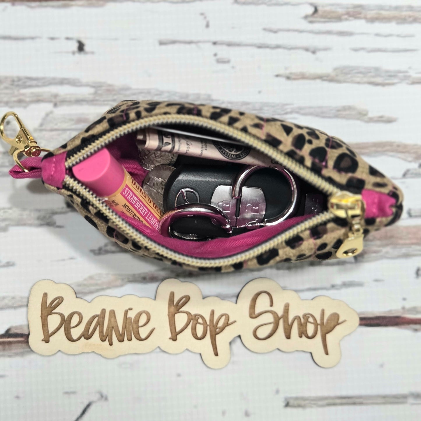 Leopard Print Wallet