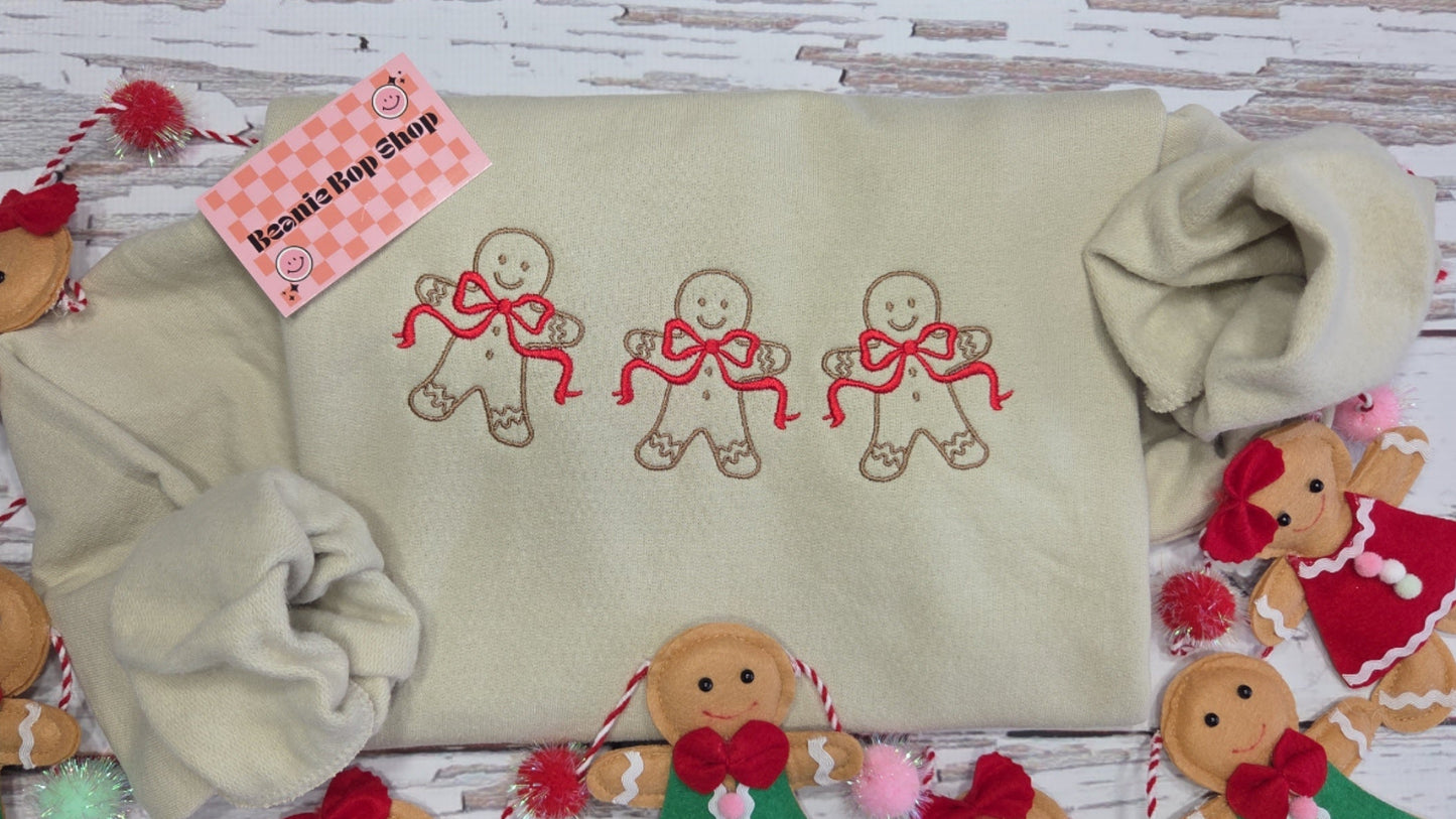 Gingerbread Trio Sweatshirt
