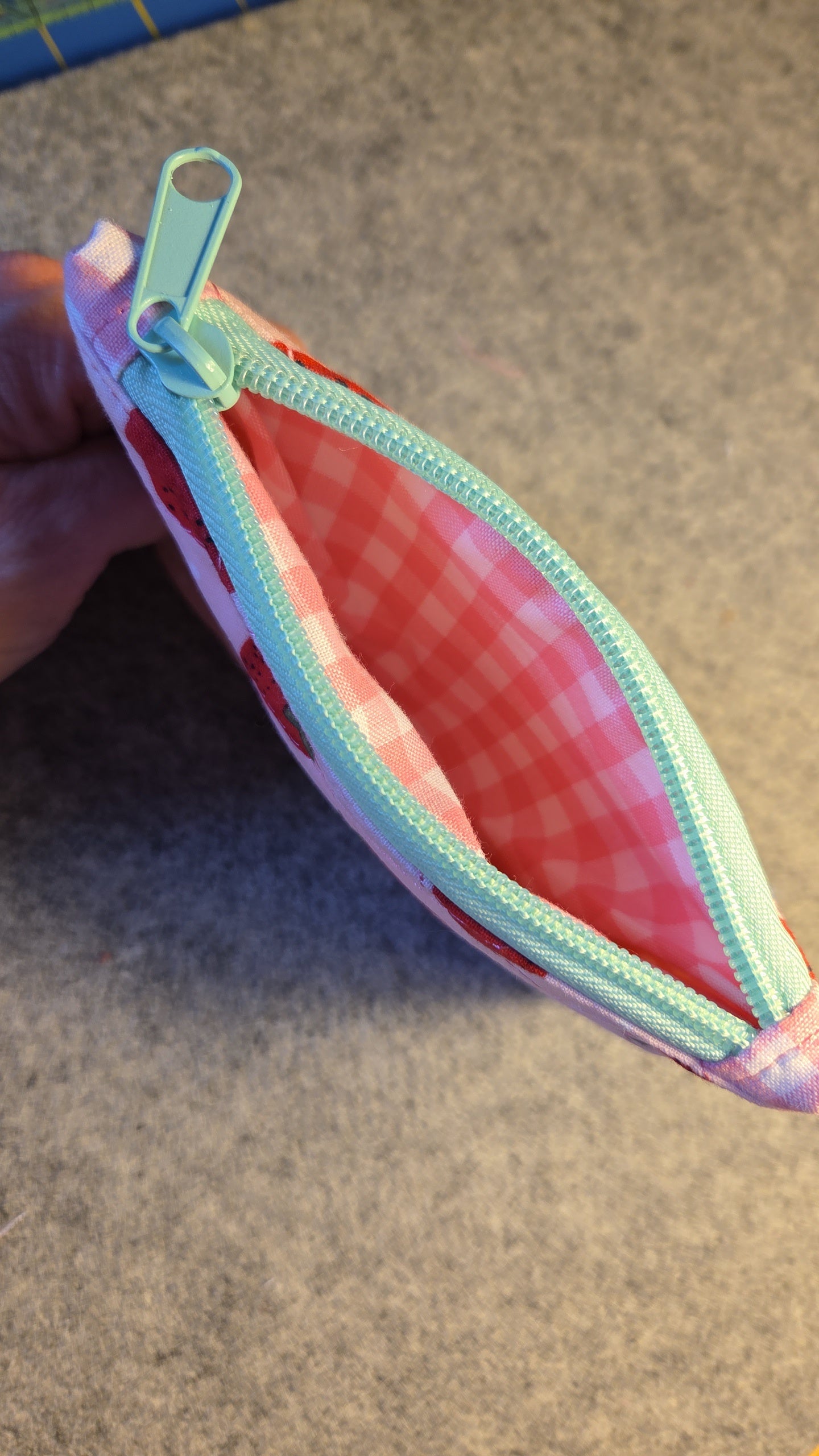 Strawberry Zipper Pouch