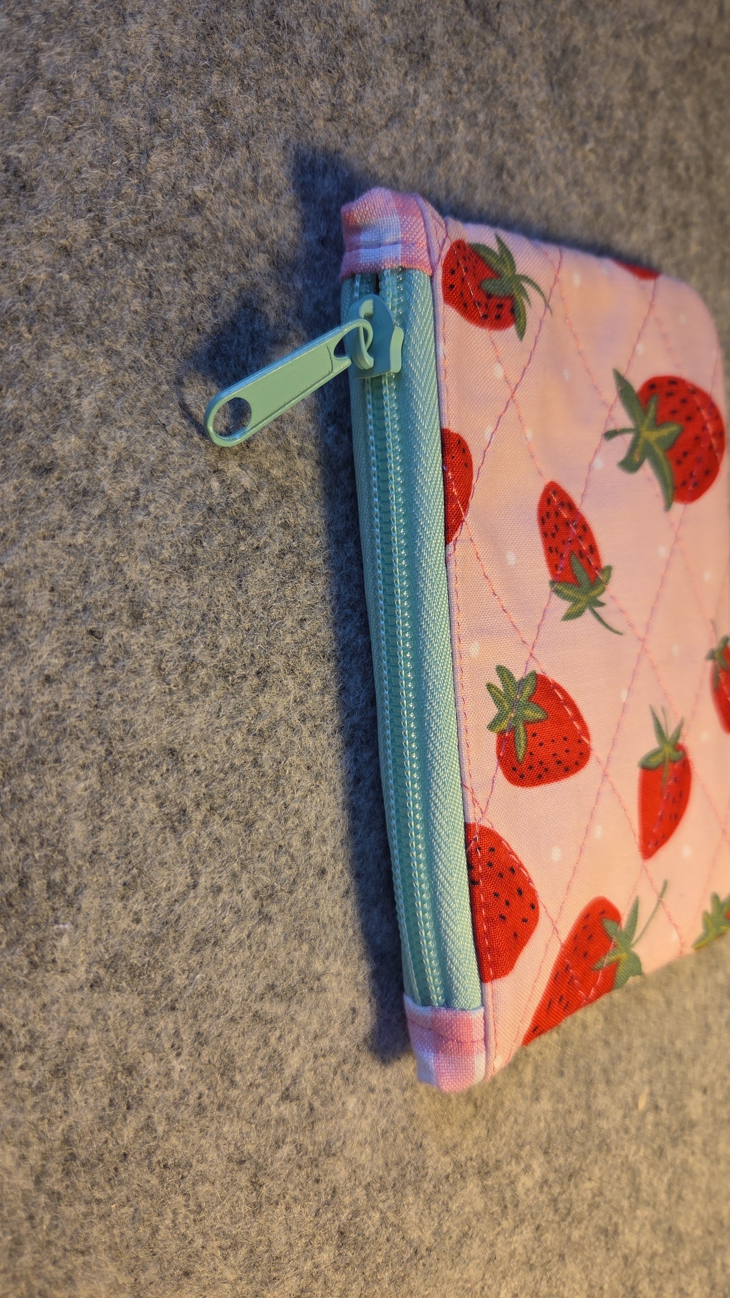 Strawberry Zipper Pouch