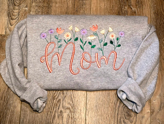 Floral Mom Crewneck