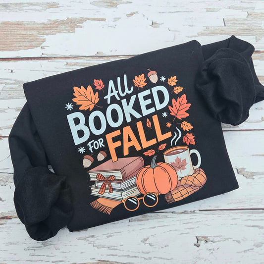All Booked for Fall Crewneck