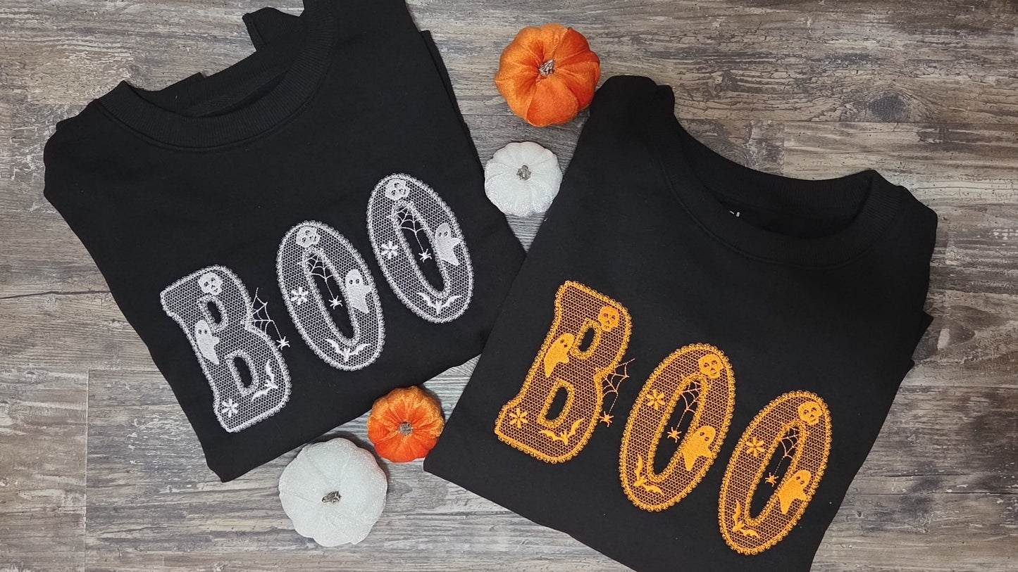 BOO Halloween Sweatshirt