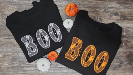 BOO Halloween Sweatshirt