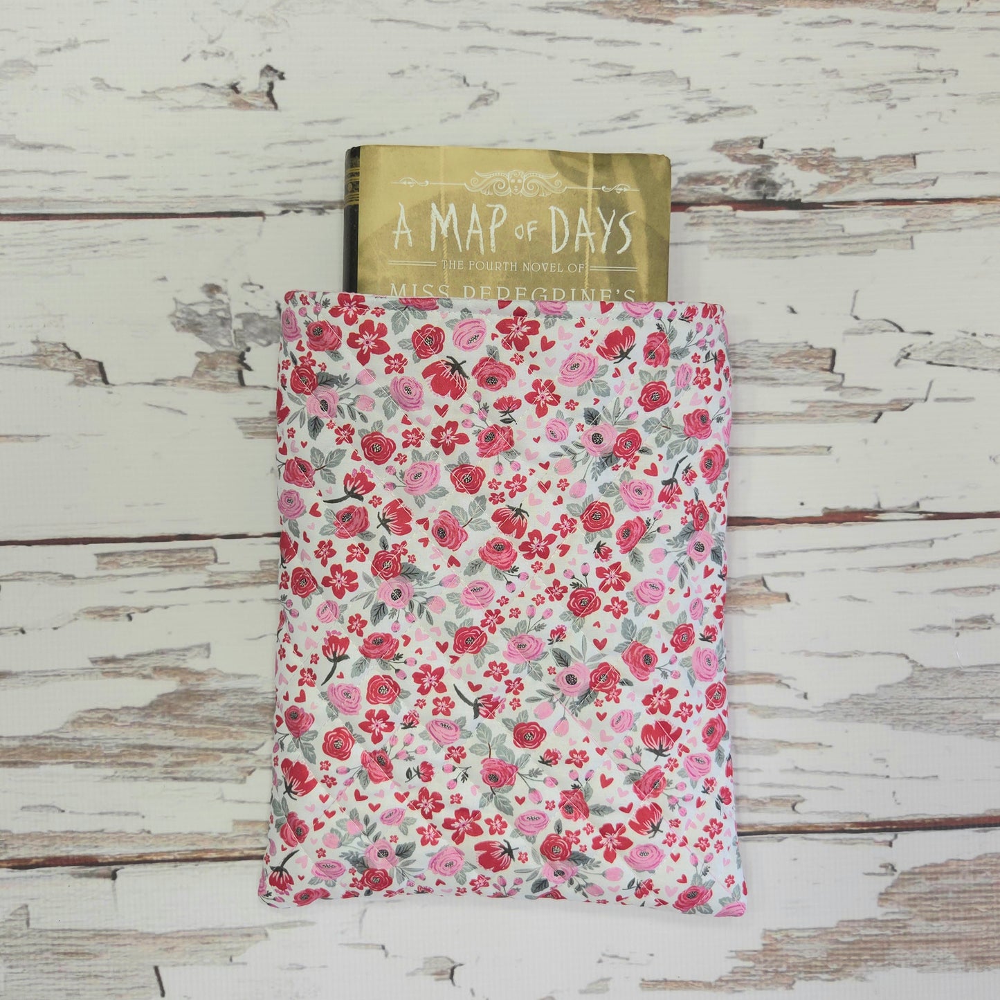 Flirty Floral Book Sleeve