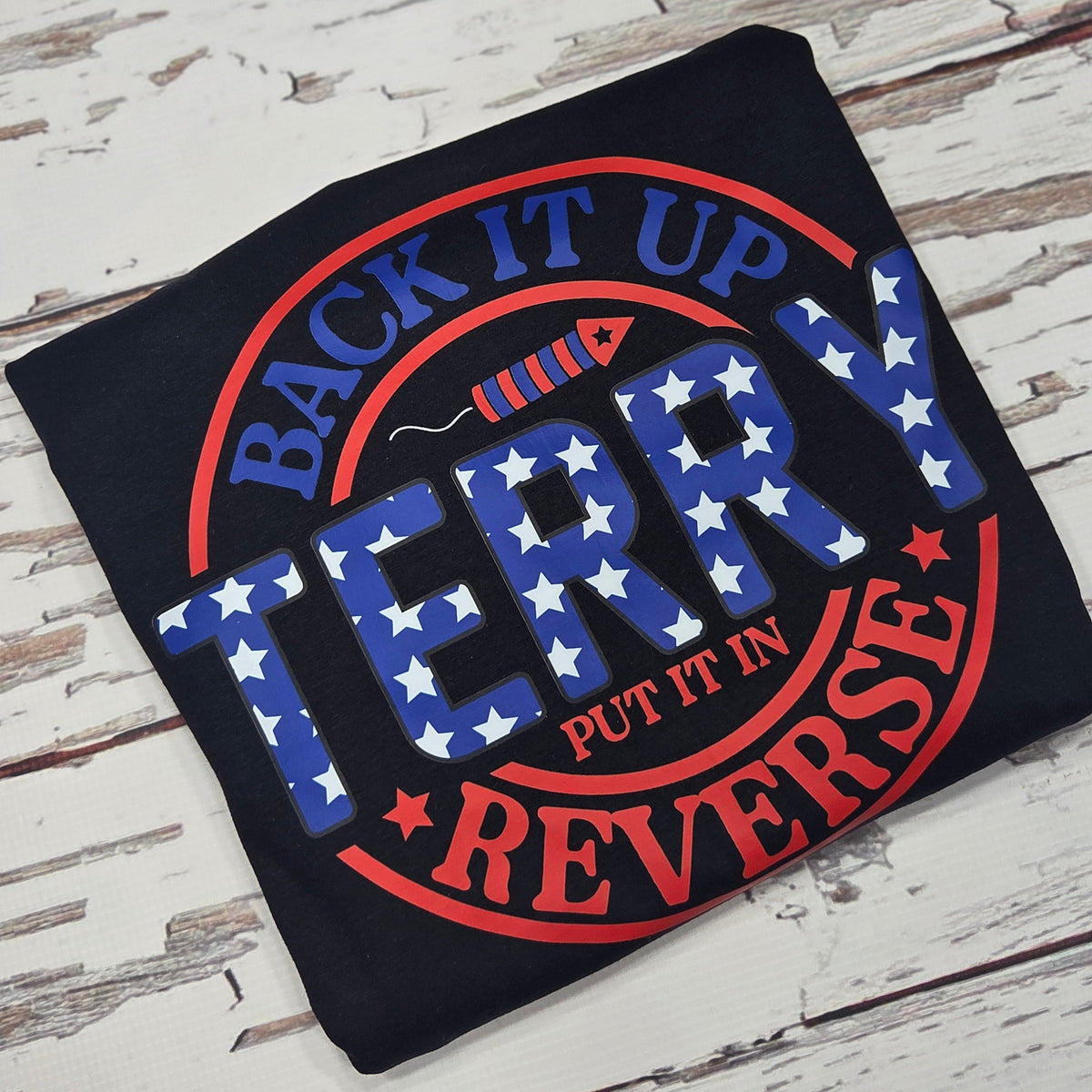 Back it Up Terry T-Shirt