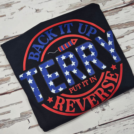 Back it Up Terry T-Shirt