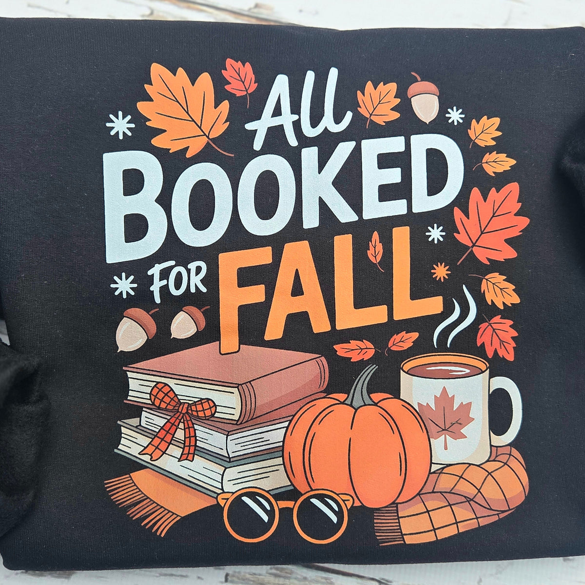 All Booked for Fall Crewneck