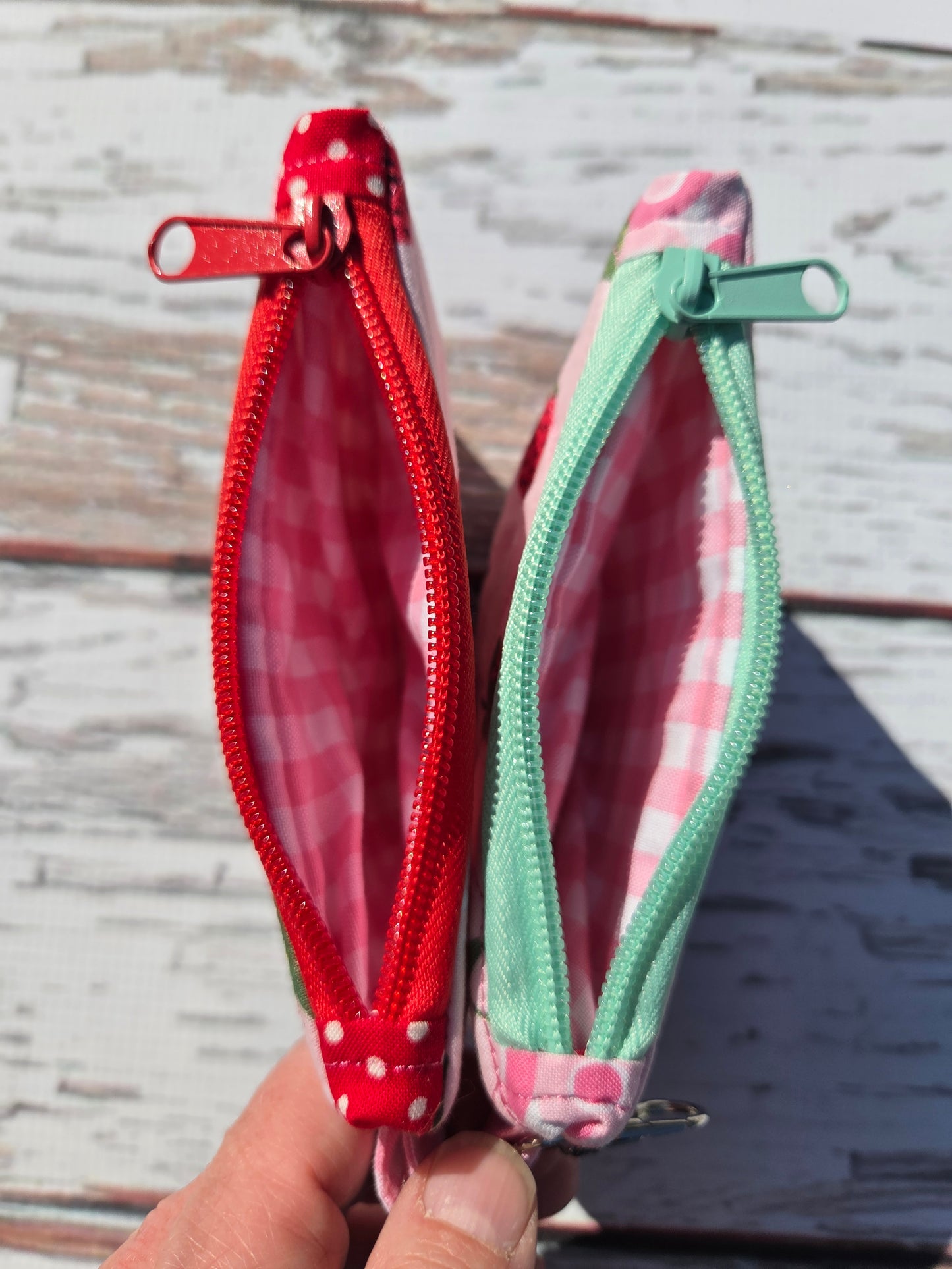 Strawberry Zipper Pouch