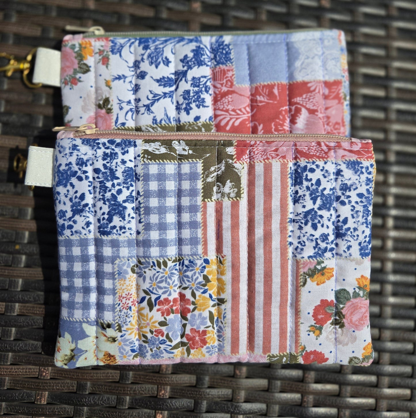 Boho Patchwork Large Wallet