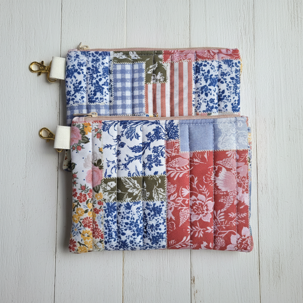 Boho Patchwork Large Wallet