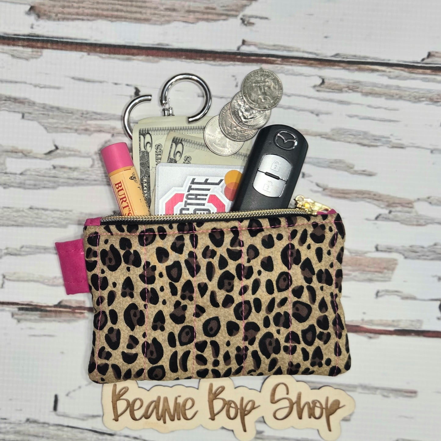 Leopard Print Wallet
